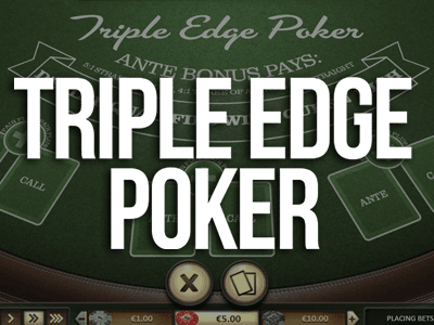 Triple Edge Poker